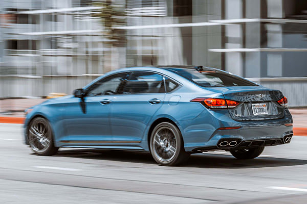 تست رانندگی هیوندای جنسیس G80 Sport - اجاره خودرو - 2