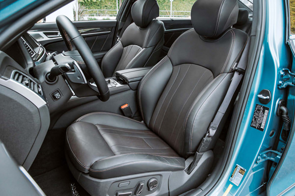 تست رانندگی هیوندای جنسیس G80 Sport - اجاره خودرو - 5